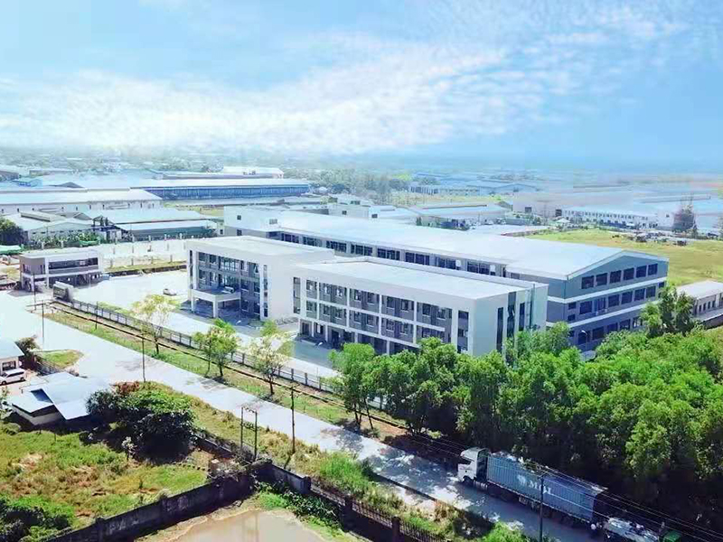 Panorama of the Myanmar factory